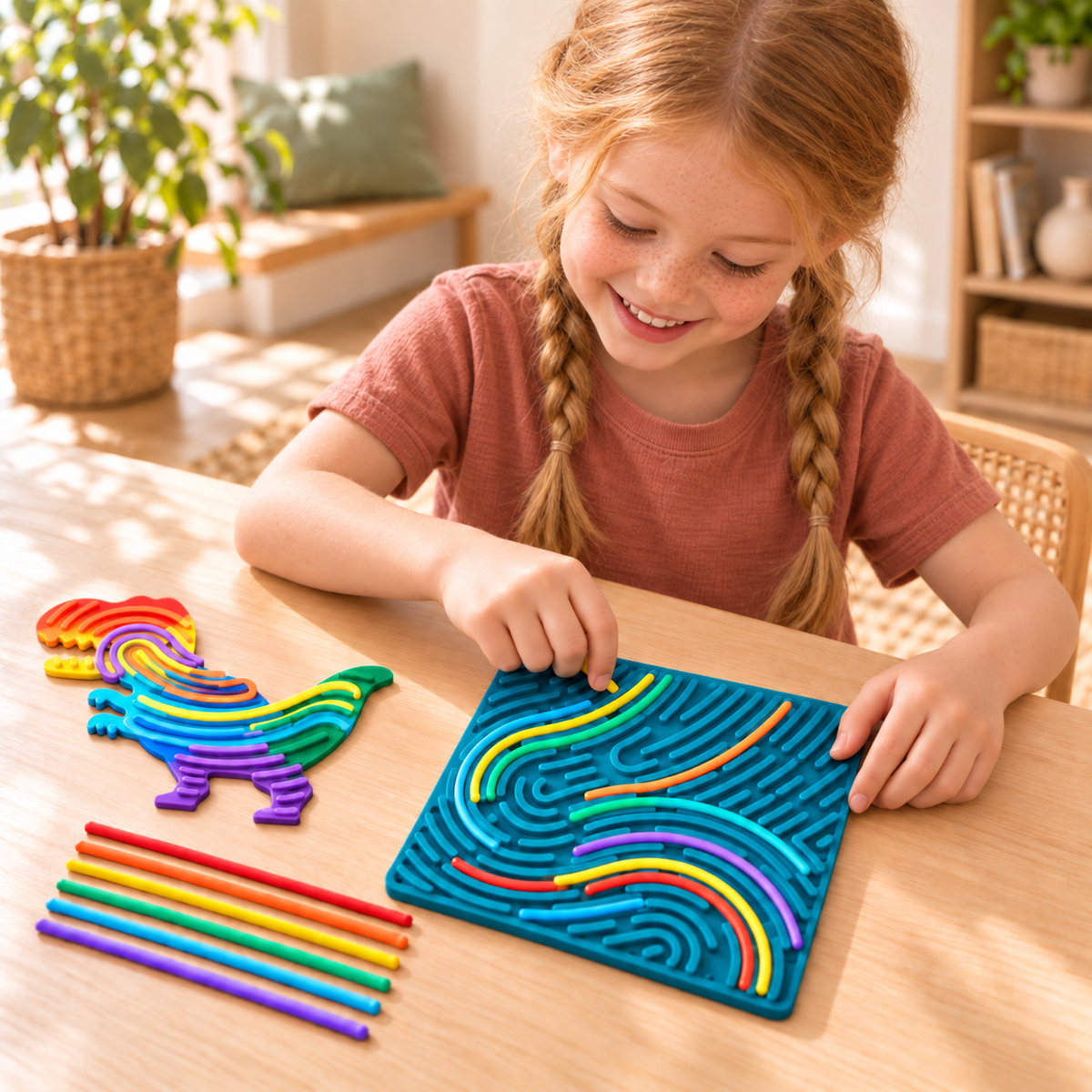 Sensory Silicone Activity Board