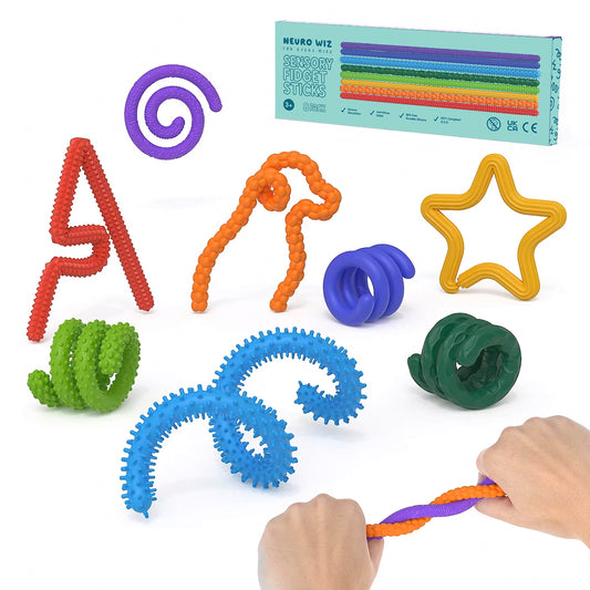 Sensory Fidget Sticks (8-Pack)