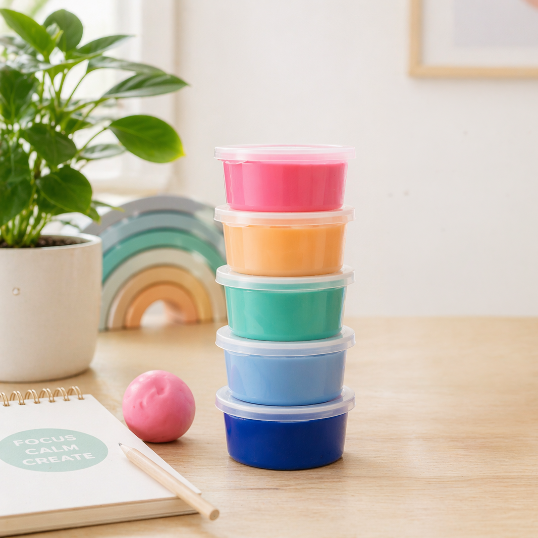 Sensory Therapy Putty Set | 5 Resistance Levels