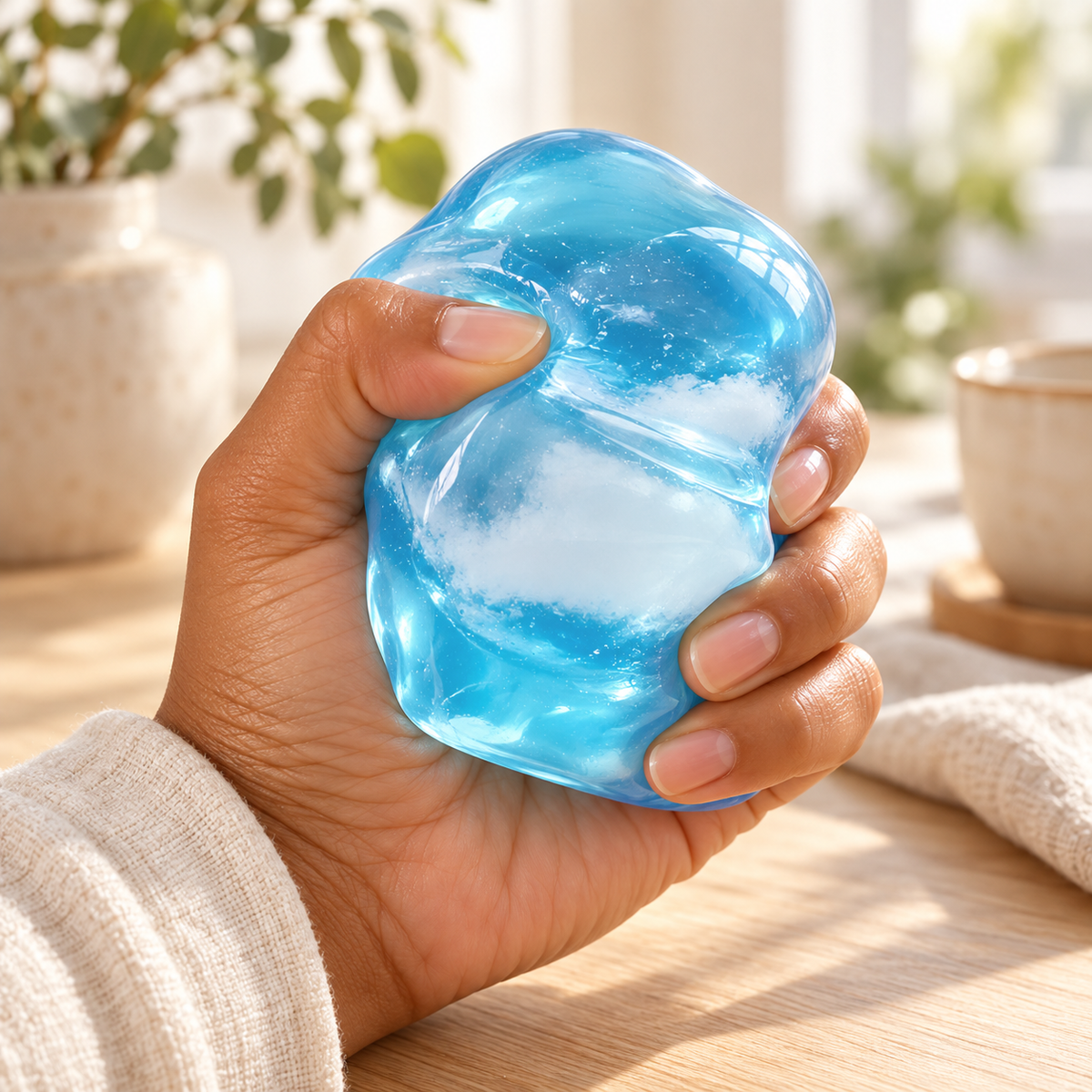 Ice Squish Cube Sensory Stress Relief Toy
